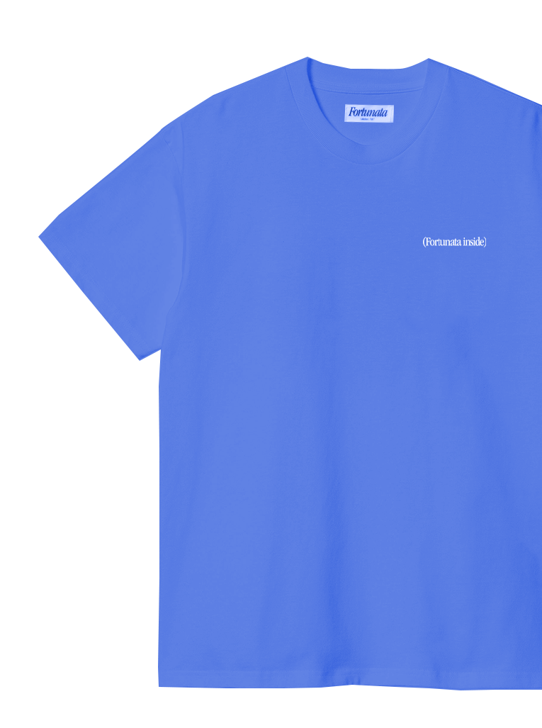 Naked Tee Crystal Blue